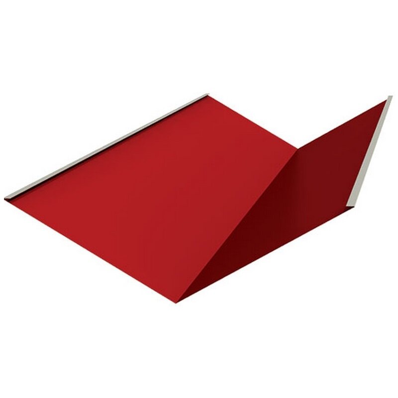 Планка ендовы нижней GRAND LINE 0,45 мм PE-foil RAL 3005 от магазина ЛесКонПром.ру