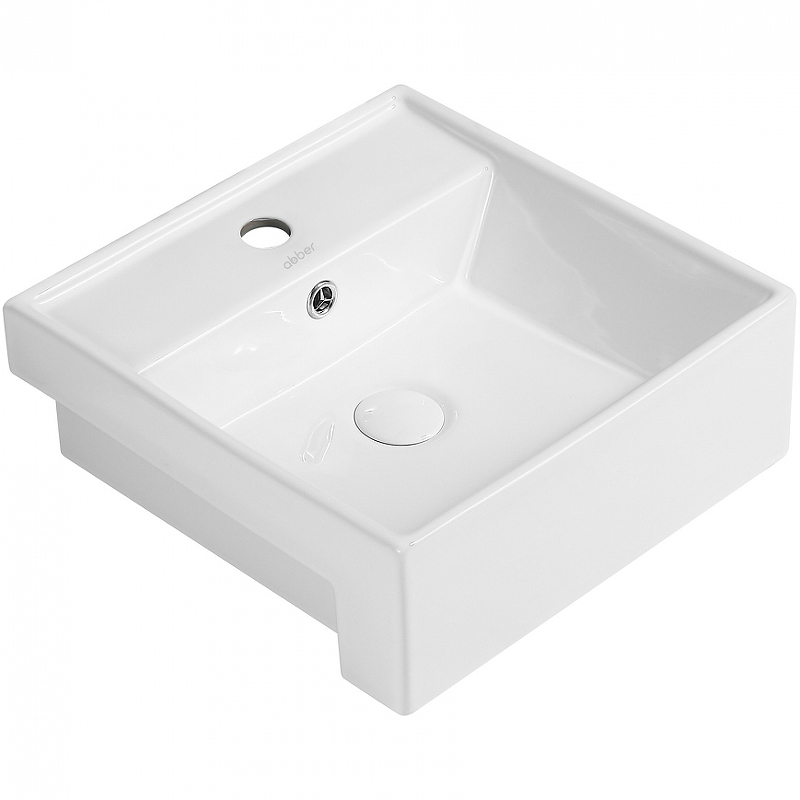 Раковина Abber Rechteck 41 AC2208 Белая от магазина ЛесКонПром.ру