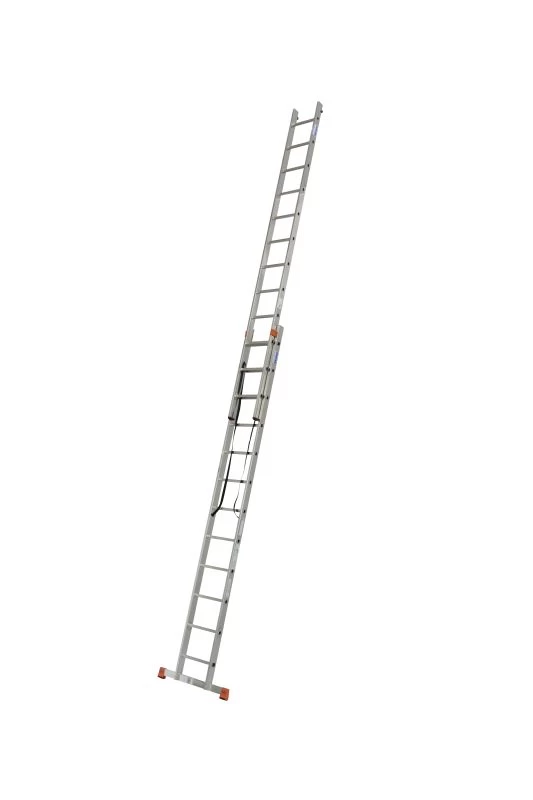 Лестница алюминиевая двухсекционная KRAUSE DUBILO 2х12 арт. 129505 от магазина ЛесКонПром.ру