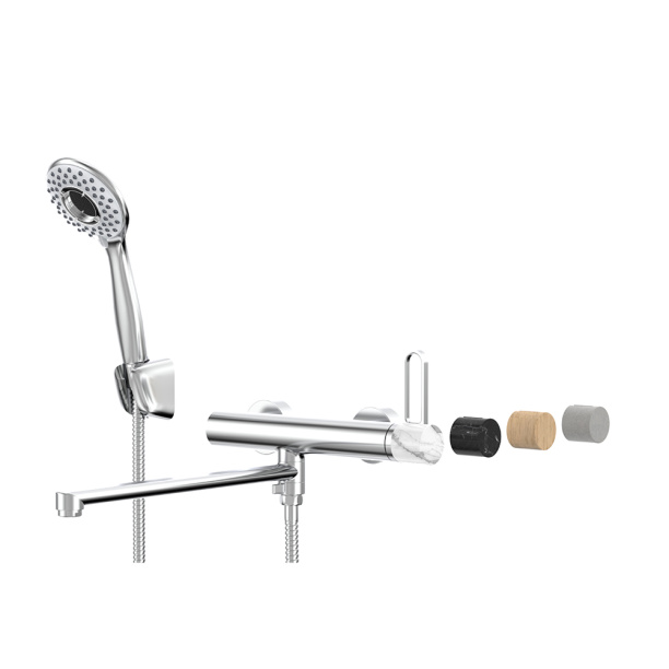 Смеситель для ванны TOKITO You длинный излив хром от магазина ЛесКонПром.ру