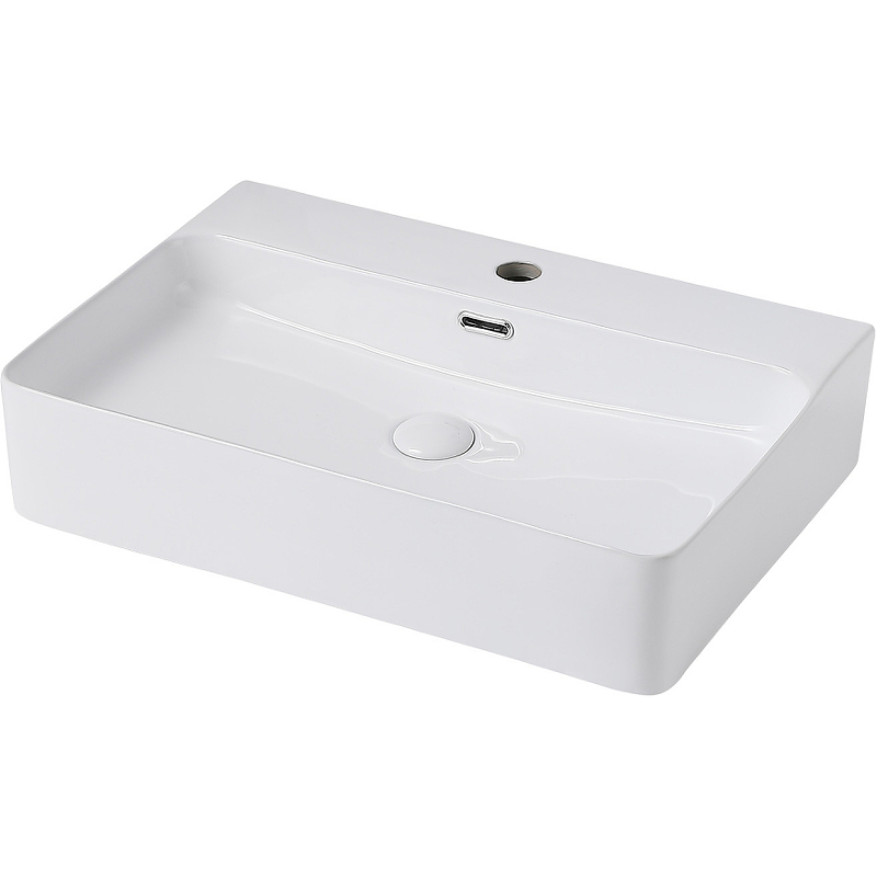 Раковина Abber Rechteck 61 AC2201 Белая от магазина ЛесКонПром.ру