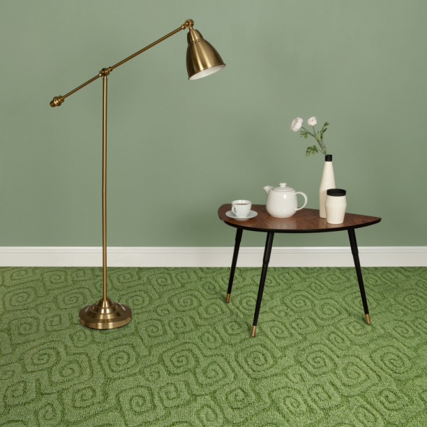 Ковролин Троя 630 зеленый 4 м от магазина ЛесКонПром.ру