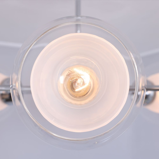 Люстра потолочная Schaffner Чело 6х60 Вт Е27 от магазина ЛесКонПром.ру