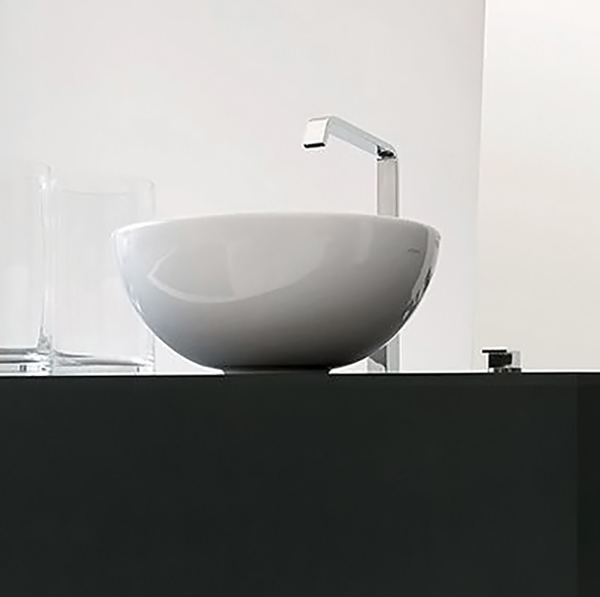 Раковина Artceram La Ciotola 46 LCL001 01 00 Белая от магазина ЛесКонПром.ру