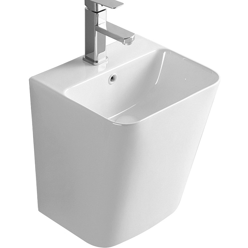 Раковина CeramaLux 38 500Q Белая глянцевая от магазина ЛесКонПром.ру