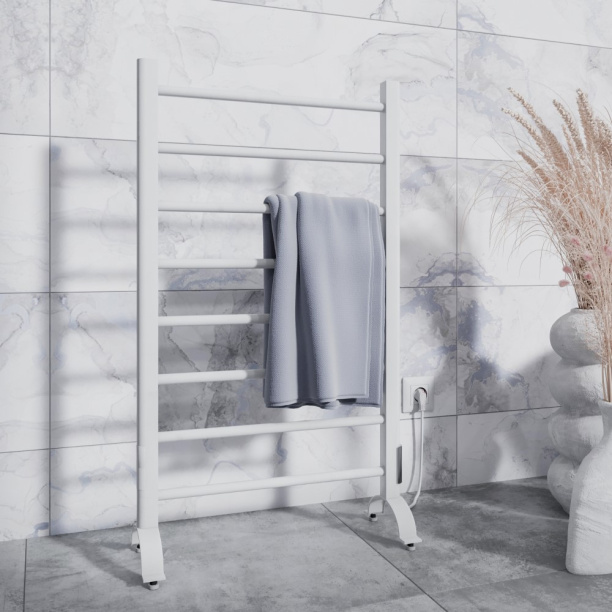 Полотенцесушитель электрический FLUMEN 200 Вт белый от магазина ЛесКонПром.ру