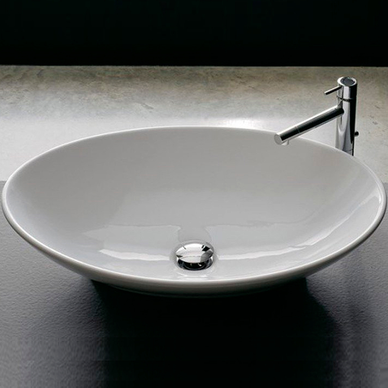 Раковина-чаша Scarabeo Thin Line 63 8045 Белая от магазина ЛесКонПром.ру