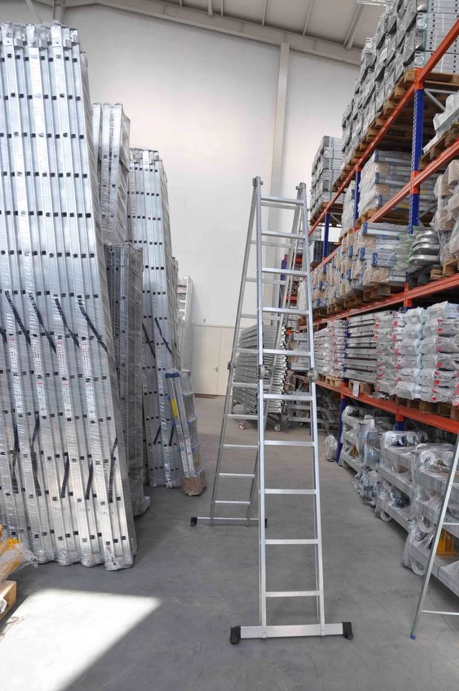 Алюминиевая лестница трансформер HERCULES 4Х4 CAGSAN от магазина ЛесКонПром.ру