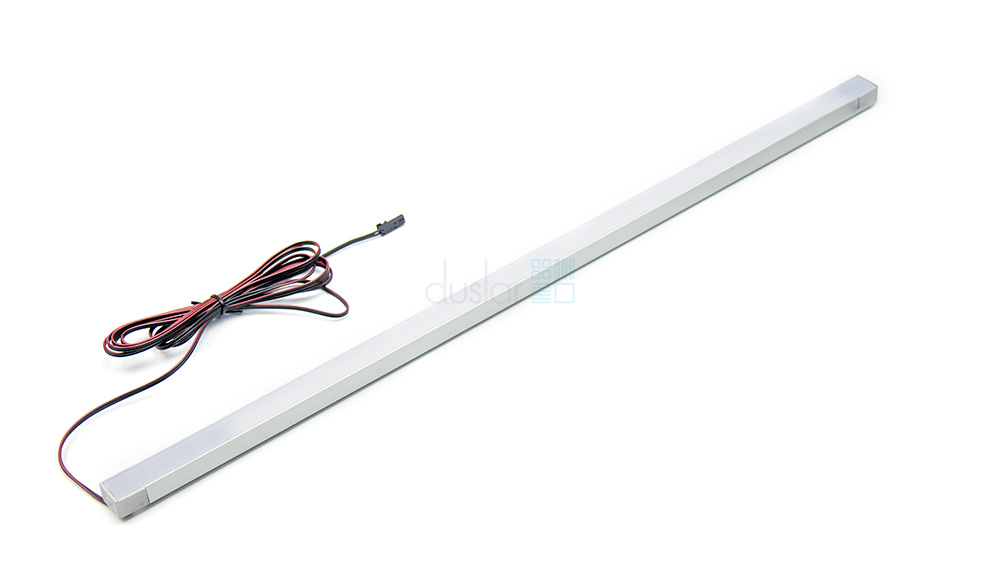 Светодиодный светильник DLIGHT MEC 2 м в отрез, без выключателя, алюминий, свет-холодный DLIGHT от магазина ЛесКонПром.ру