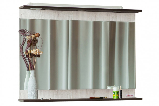 Зеркало с полкой Sanflor Толедо 80353236 от магазина ЛесКонПром.ру