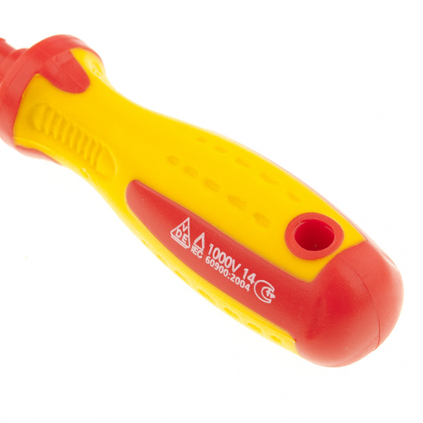 Диэлектрическая отвертка Matrix Insulated SL3х80 мм от магазина ЛесКонПром.ру