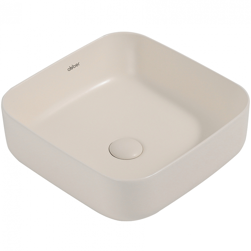 Раковина-чаша Abber Rechteck 39 AC2211MBE Светло-бежевая матовая от магазина ЛесКонПром.ру