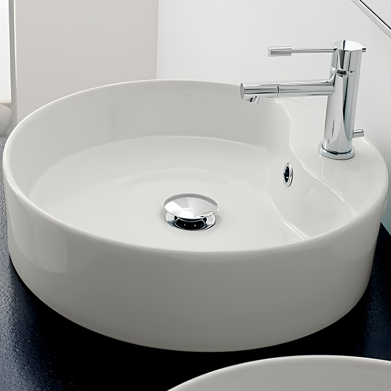 Раковина Scarabeo Thin Line 46 8029/R Белая от магазина ЛесКонПром.ру