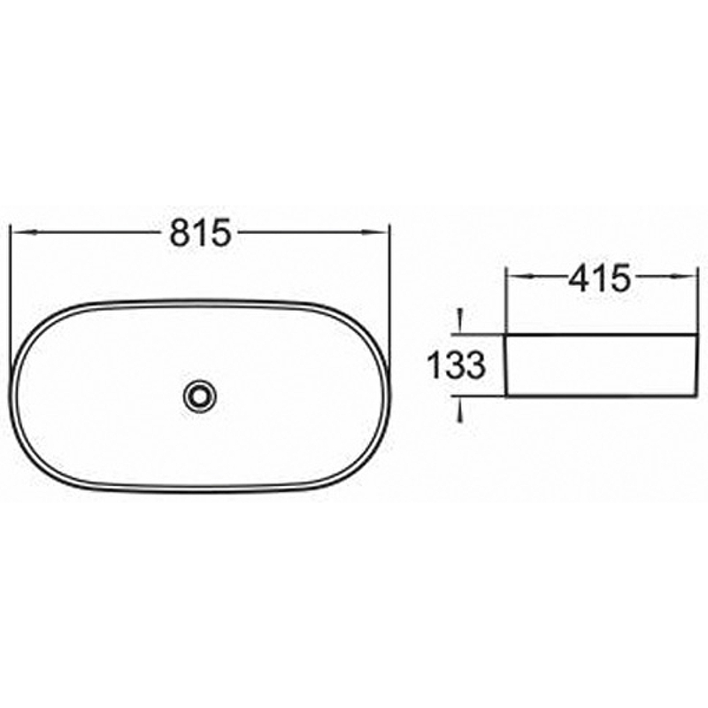 Раковина-чаша Comforty 81 78327 00004150365 Белая от магазина ЛесКонПром.ру