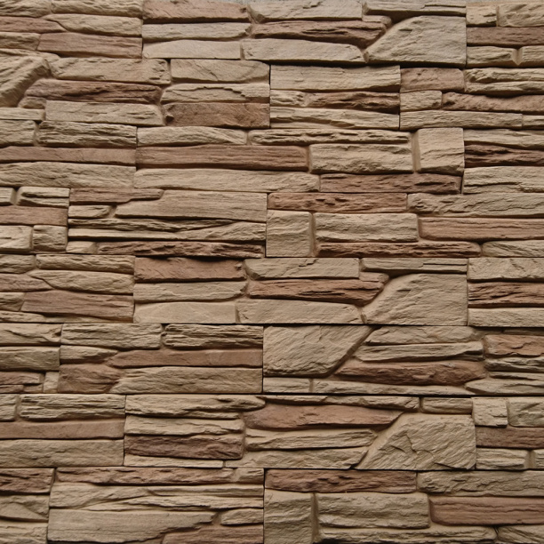 Фасадная плитка Камень Соленто бежевая уп 0,5 м2 от магазина ЛесКонПром.ру