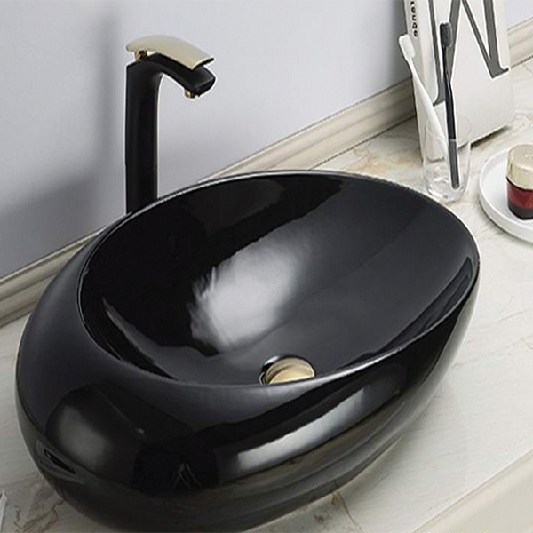 Раковина CeramaLux 69 78456 Черная от магазина ЛесКонПром.ру