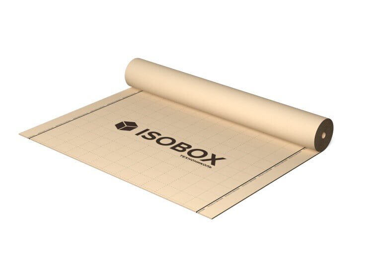 Паро-гидроизоляционная пленка Isobox С 1,6х43,75 м от магазина ЛесКонПром.ру