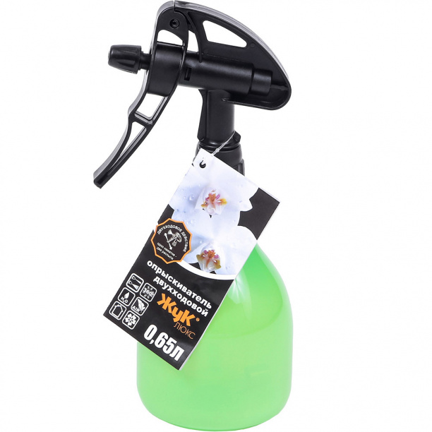 Опрыскиватель двухходовой ЖУК Люкс (ОГД-20) 0,65 л от магазина ЛесКонПром.ру