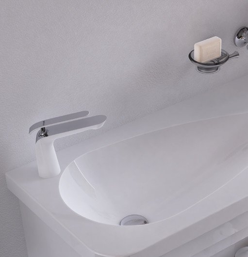 Раковина Creavit Trump 120 TP120-00CB00E-0000 Белая от магазина ЛесКонПром.ру