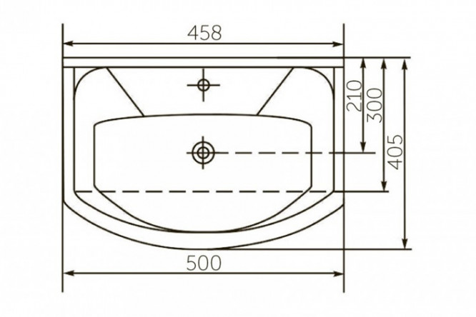 Раковина Элеганс 50 80353283 от магазина ЛесКонПром.ру