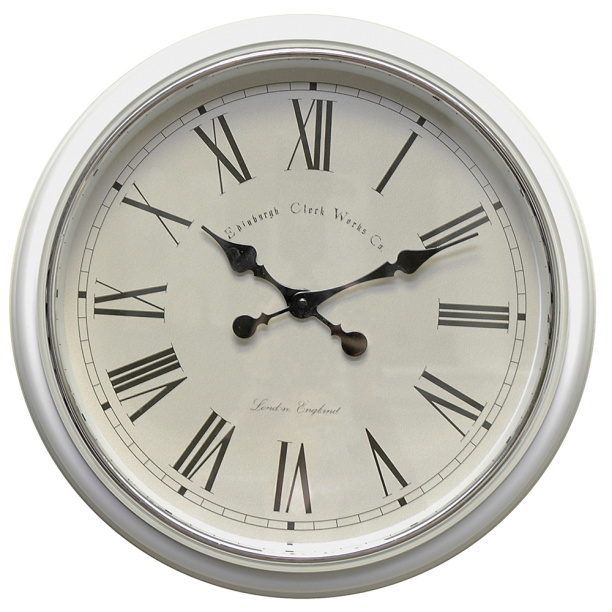 Часы настенные Модель №78 d30,8 см иней от магазина ЛесКонПром.ру