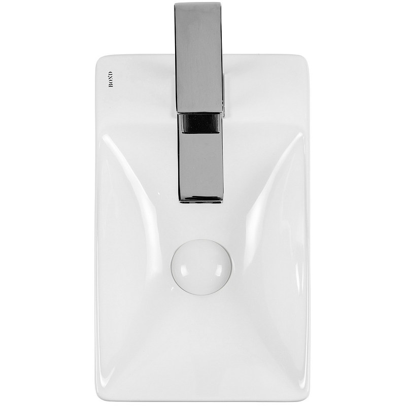 Раковина Bond 38 R S12-380R Белая глянцевая от магазина ЛесКонПром.ру