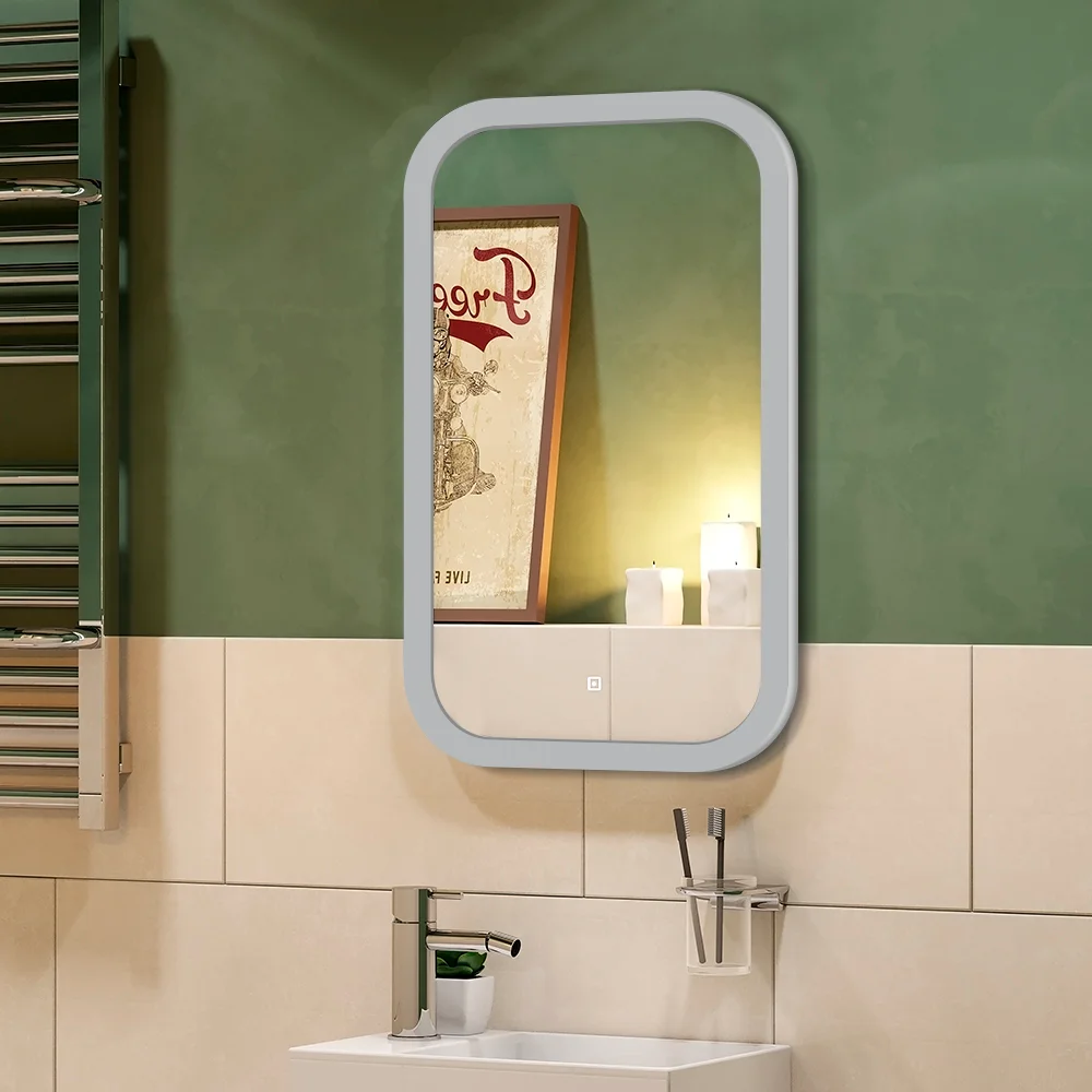 Зеркало DIWO Псков 40 с подсветкой от магазина ЛесКонПром.ру