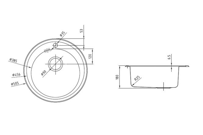 Мойка врезная IDDIS Suno 80550614 от магазина ЛесКонПром.ру
