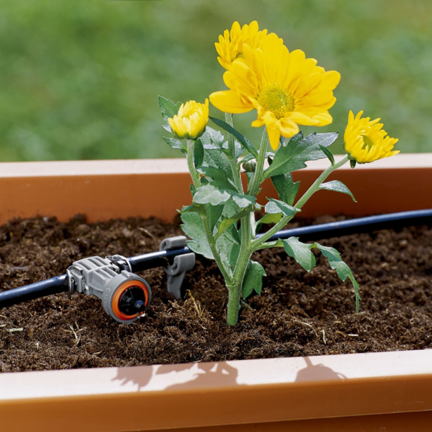 Капельница внутренняя Gardena уравнивающая давление 2 л/час от магазина ЛесКонПром.ру