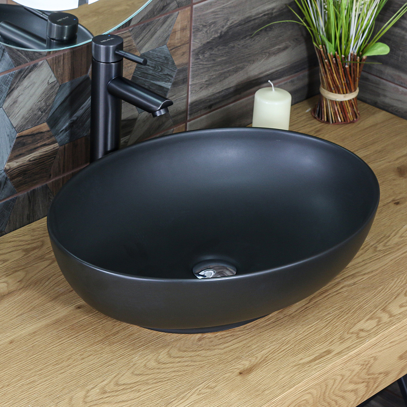 Раковина-чаша Melana 52 MLN-320316MB Черная матовая от магазина ЛесКонПром.ру