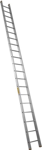 Лестница алюминиевая односекционная приставная профессиональная Алюмет  1х18  арт. 9118 от магазина ЛесКонПром.ру