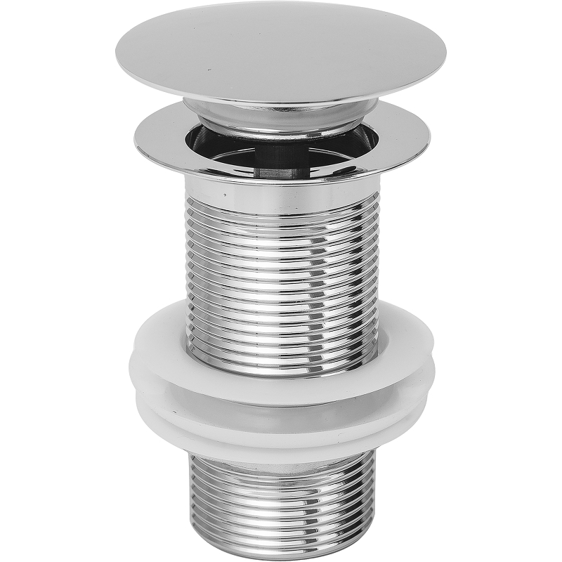 Донный клапан WellWant WWS02110M click-clack Хром от магазина ЛесКонПром.ру