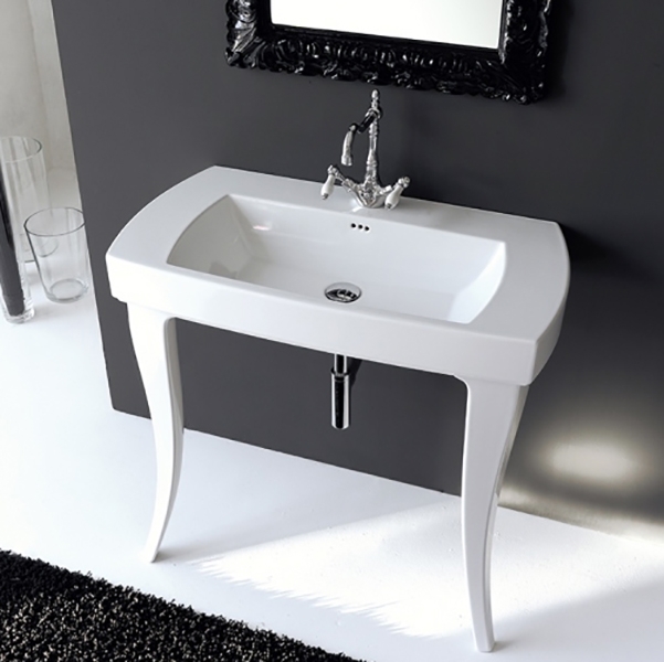 Раковина Artceram Jazz 91.5 JZL001 01 00 Белая от магазина ЛесКонПром.ру