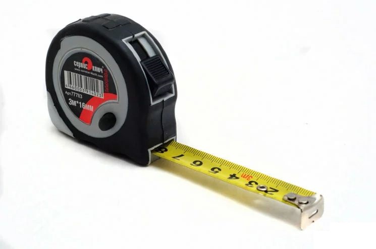 Рулетка 3 м |СервисКлюч от магазина ЛесКонПром.ру