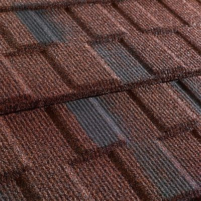 Композитная черепица Metrotile (Бельгия) MetroViksen кофейно-серая от магазина ЛесКонПром.ру