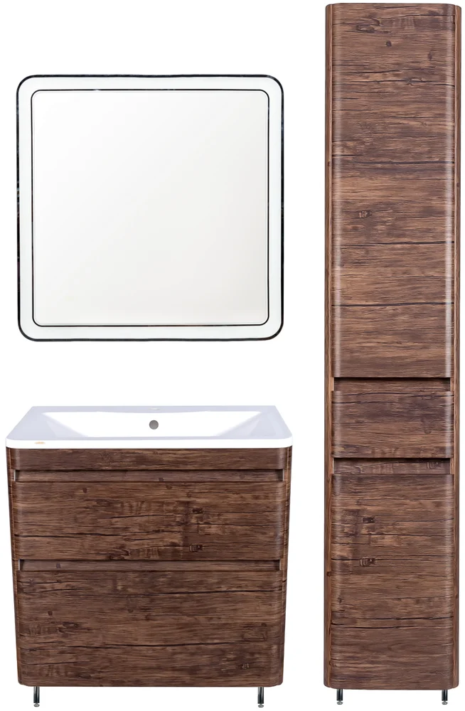 Зеркало Style Line Атлантика 60 с часами от магазина ЛесКонПром.ру