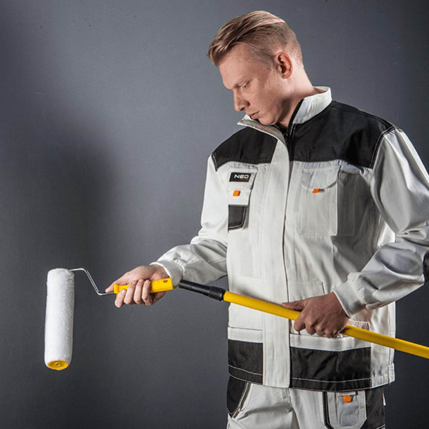 Куртка рабочая NEO Tools рост 182-188 см белая от магазина ЛесКонПром.ру