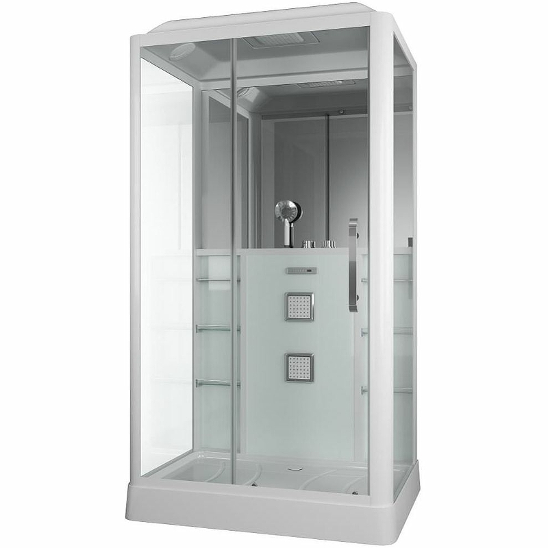 Душевая кабина Grossman 120x90 GR127L с гидромассажем от магазина ЛесКонПром.ру