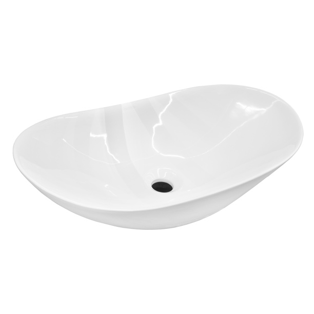 Раковина на столешницу FLUMEN Elegant 61 см белый от магазина ЛесКонПром.ру