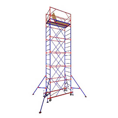 Вышка-тура стальная Мега 2-7,6м (арт. М2-7,6) от магазина ЛесКонПром.ру