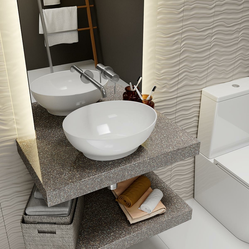 Раковина-чаша Point Сатурн 41 PN43902 Белая от магазина ЛесКонПром.ру