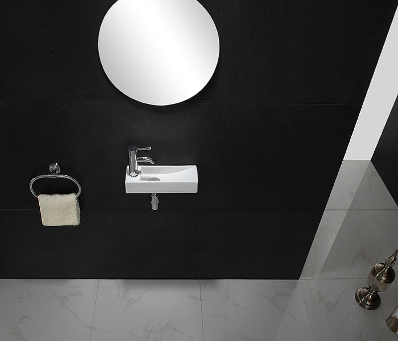 Раковина CeramaLux 38 9048FR Белая от магазина ЛесКонПром.ру