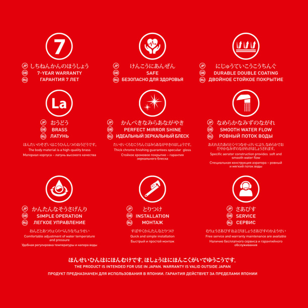 Смеситель для раковины TOKITO Kanda от магазина ЛесКонПром.ру