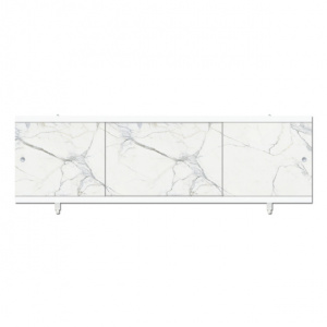 Панель для ванны МетаКам Монолит М 168 см серый мрамор