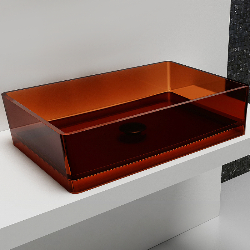 Раковина-чаша Abber Kristall 60 AT2803Opal Коричневая от магазина ЛесКонПром.ру