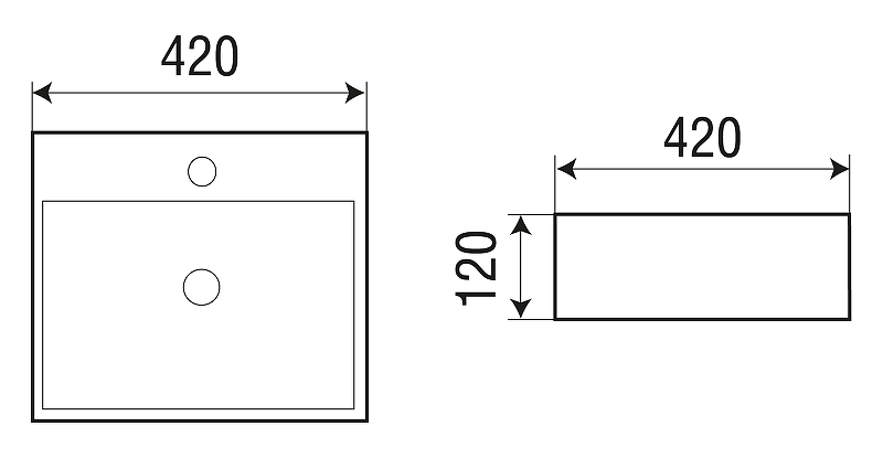 Раковина WeltWasser Elbach 2177 MW 42 10000004643 Белая матовая от магазина ЛесКонПром.ру