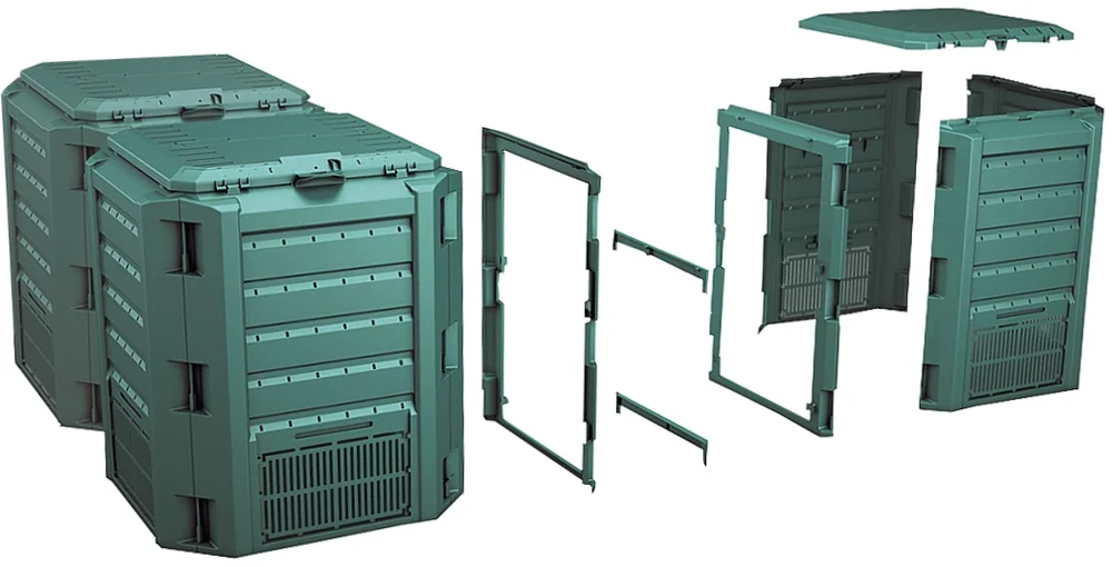 Компостер Prosperplast Module 1200 л, зеленый от магазина ЛесКонПром.ру