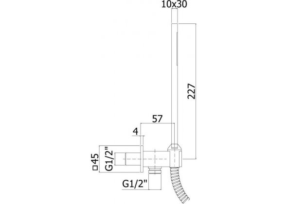 Душевой гарнитур Paffoni Premium ZDUP095CR Хром от магазина ЛесКонПром.ру