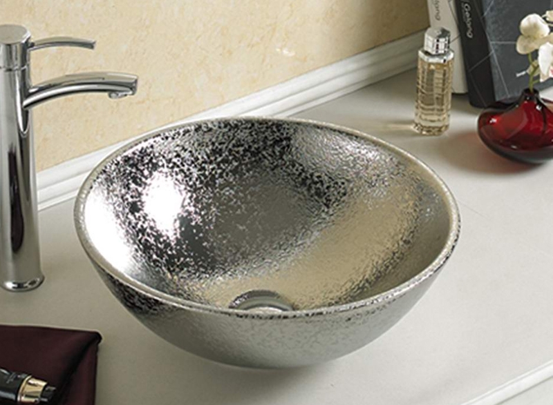 Раковина-чаша CeramaLux 41 7226SS Серебро от магазина ЛесКонПром.ру