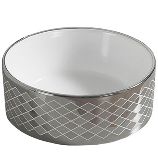 Раковина-чаша CeramaLux 41 7078ASP Серебро от магазина ЛесКонПром.ру